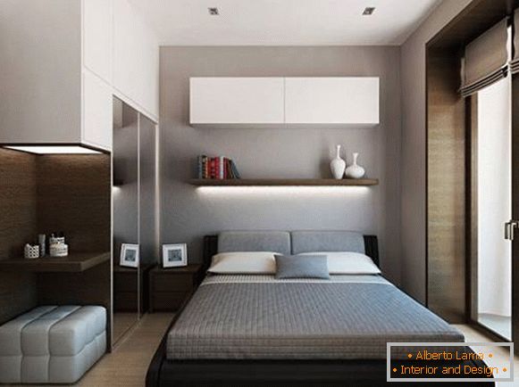 diseño de un apartamento de dos habitaciones de 50 metros cuadrados de foto, foto 27