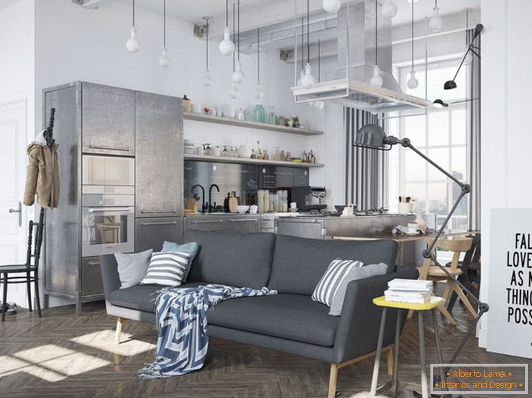Scandinavian-design-in-the-interior-two-room-apartment