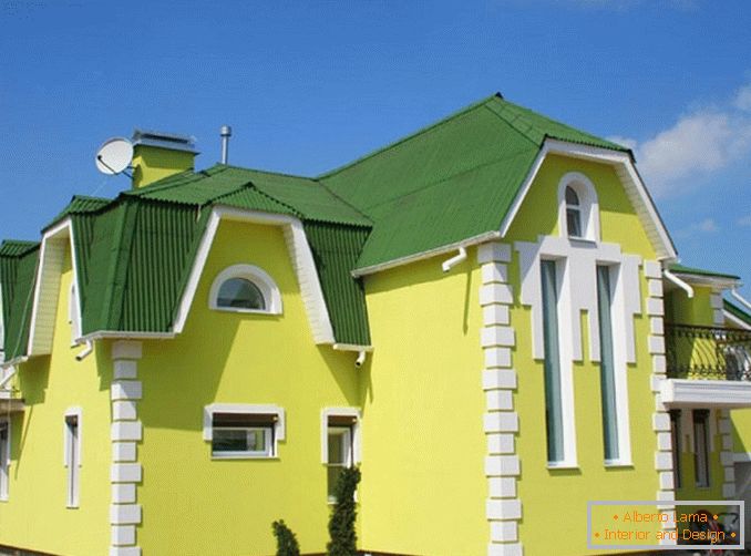 Cómo elegir el color de la fachada de la casa