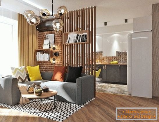diseño de interiores de un apartamento de dos habitaciones, foto 12