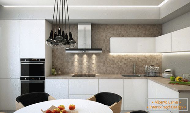 diseño de cocina moderna студии фото