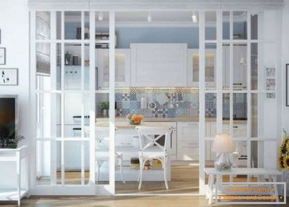 diseño de sala de estar combinado con cocina, foto 37