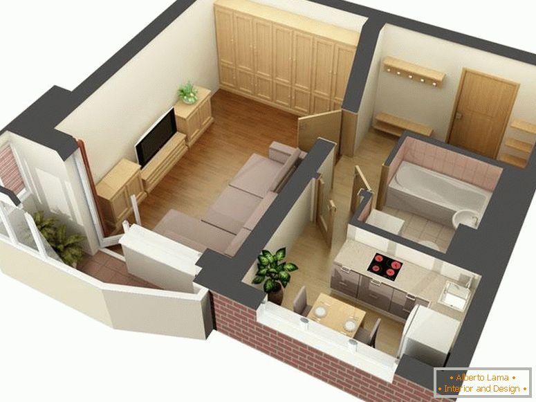Diseño del apartamento