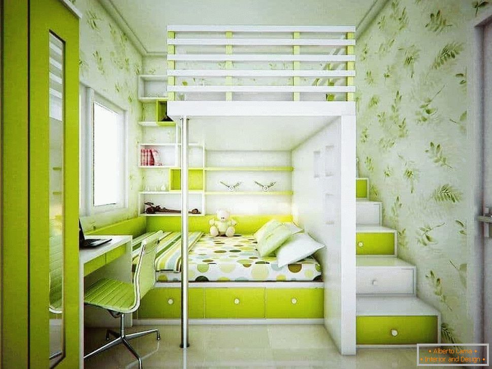 Dormir para padres con un niño en un apartamento de una habitación