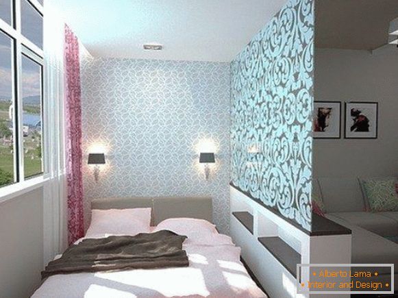 Diseño de apartamento de una habitación 40 m2 - foto 6
