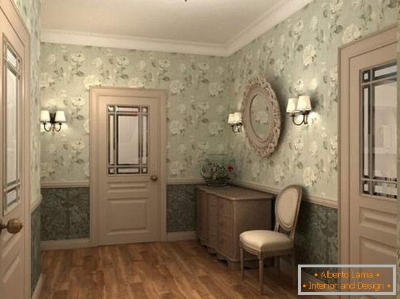 diseño de interiores del pasillo en la foto del apartamento, foto 22