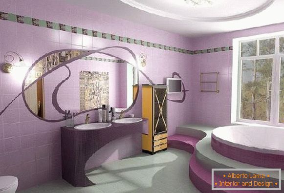 diseño de baño con inodoro, foto 32
