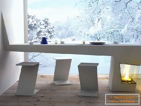 mesas y sillas de diseño para la cocina, foto 20