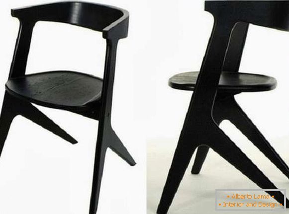 sillas de diseño de madera, foto 35