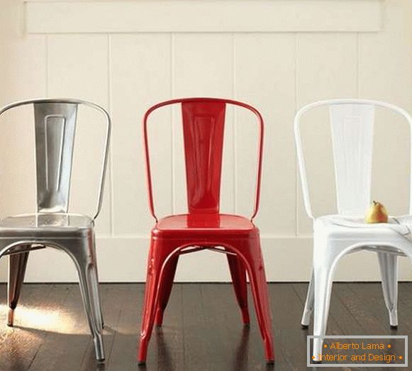 sillas de metal de diseño, foto 42