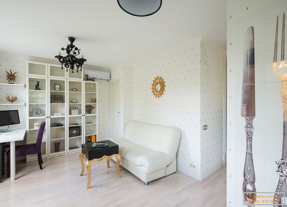 Sala de estar de apartamentos de lujo de Maria Dadiani