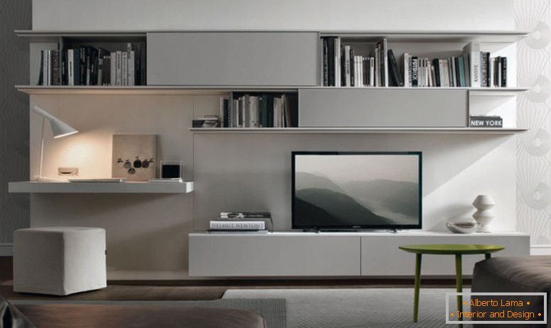 decoración-moderno-brillante-tv-gabinete-de-pared-unidad-diseños-y-verde-silla-cerca-oscuro-gris-sofás-arriba-brillante-alfombra-de-sala-tv-wall-units- para-sala-pared-unidades-para-sala de estar