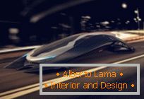 Concepto futurista LADA L-Rage concepto 2080 del diseñador Dmitry Lazarev