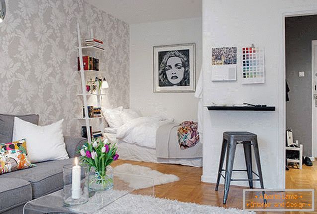 Durmiente en un pequeño apartamento en Gotemburgo