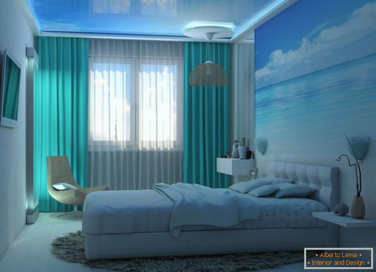 combinación-azul-color-en-interior-dormitorio-símbolo