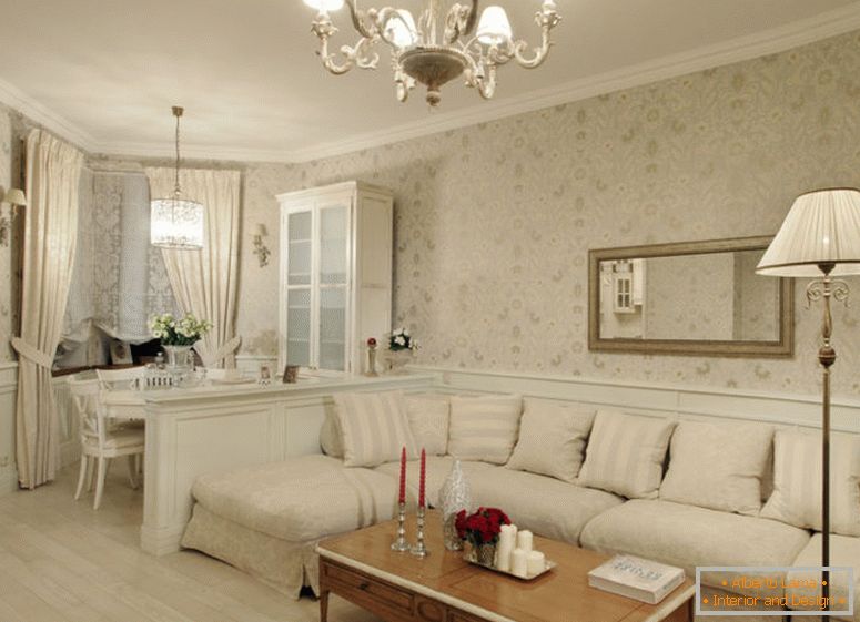 Sala de estar en estilo italiano - 75 fotos de ideas de