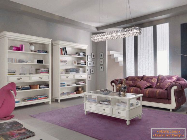 Sala de estar en estilo italiano - 75 fotos de ideas de