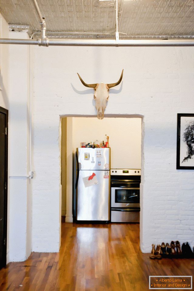 Apartamento elegante cocina en Brooklyn