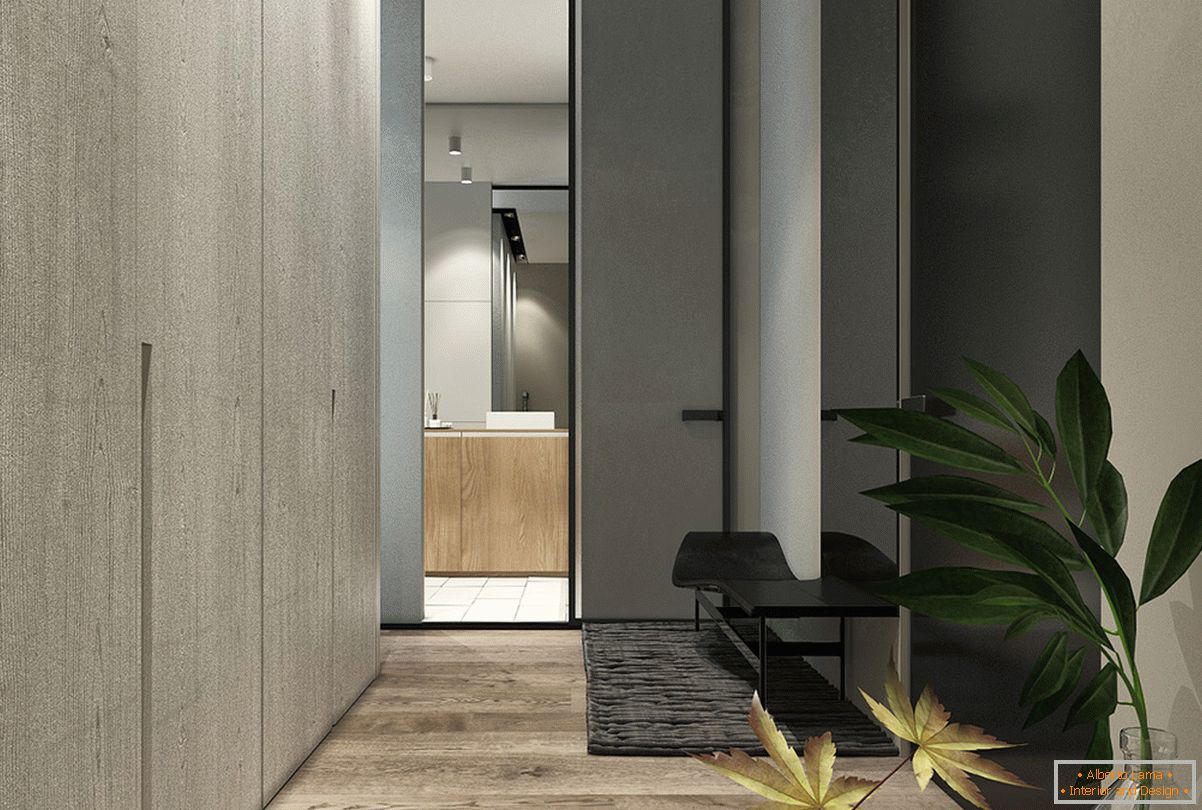 Diseño de un pasillo para un pequeño apartamento en estilo escandinavo - foto 2