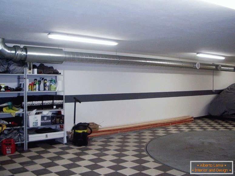 Ventilación mecánica en el garaje