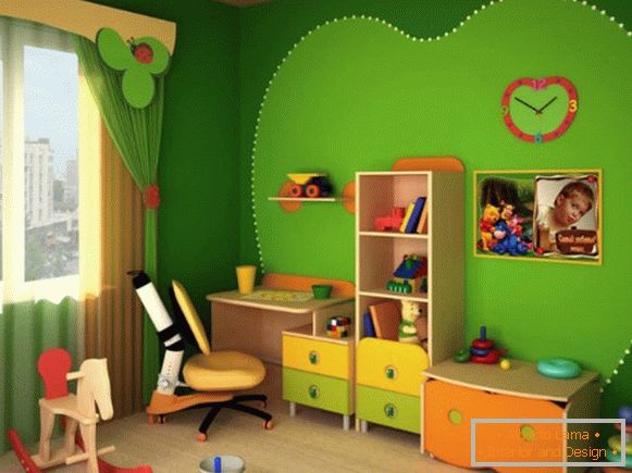 interior de la habitación de los niños para una niña 3 лет фото