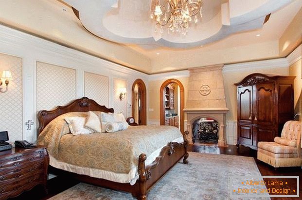 dormitorio en estilo clásico