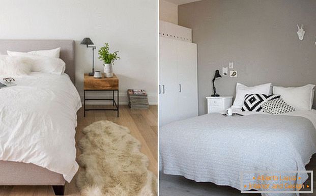 diseño de un dormitorio escandinavo