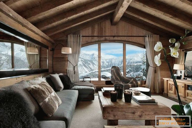 Interior en estilo chalet - 77 fotos de las mejores ideas de