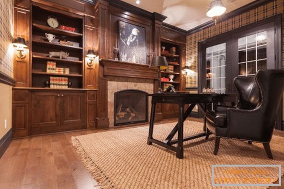 Gabinete de estilo victoriano en el apartamento photo
