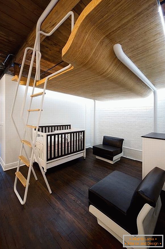 Una habitación para niños pequeños en Montreal