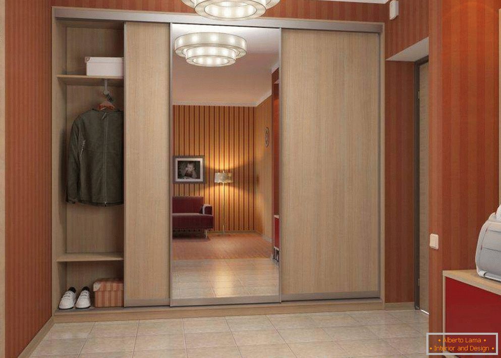 Diseño del pasillo con armario empotrado 2016