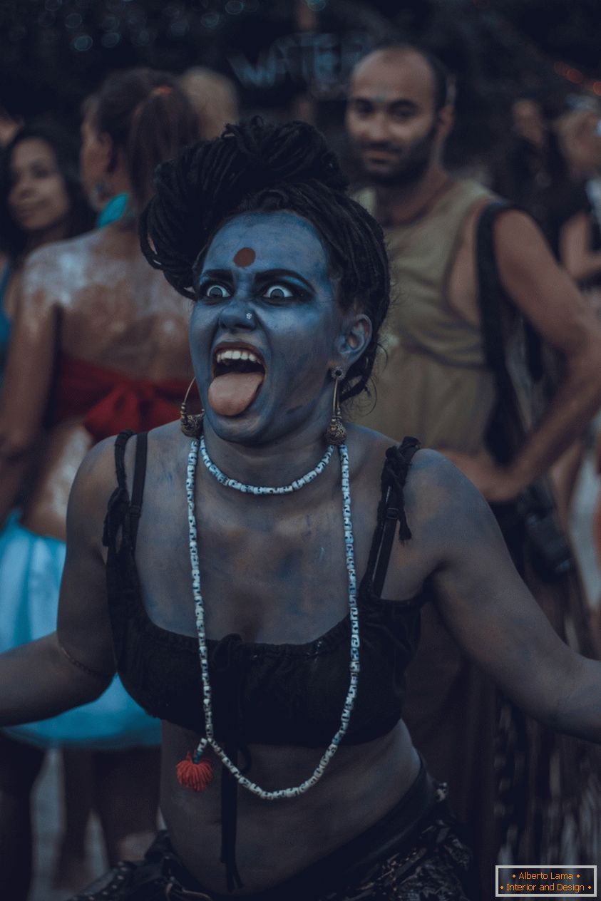 Madre Kali en el Carnaval