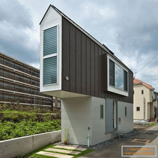 Casa de una forma extraña de Mizuishi Architects Atelier