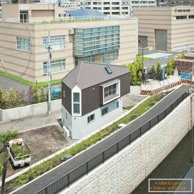 Casa de una forma extraña de Mizuishi Architects Atelier - фото 4