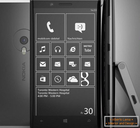 Концепт Nokia Lumia 999