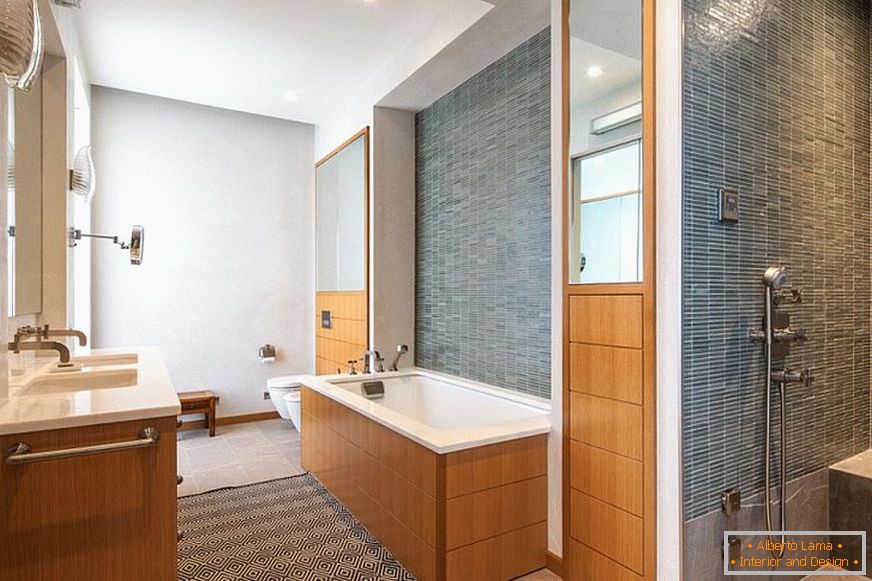 Idea para un baño pequeño - baño combinado. Фото 4