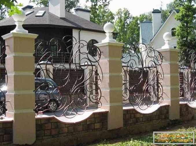ворота и vallas para una casa privada фото