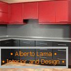 Muebles de cocina de dos colores