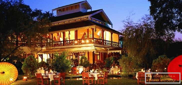 La residencia del gobernador de Belmond en Myanmar