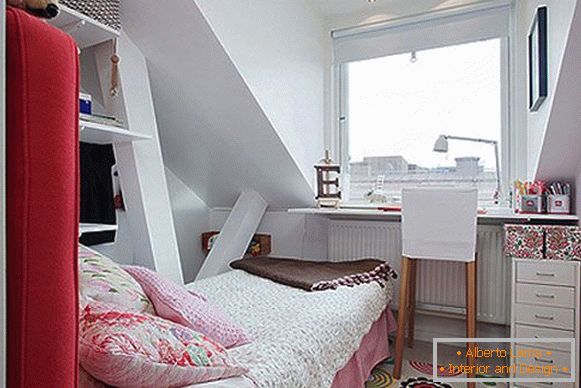 Idea para un dormitorio pequeño