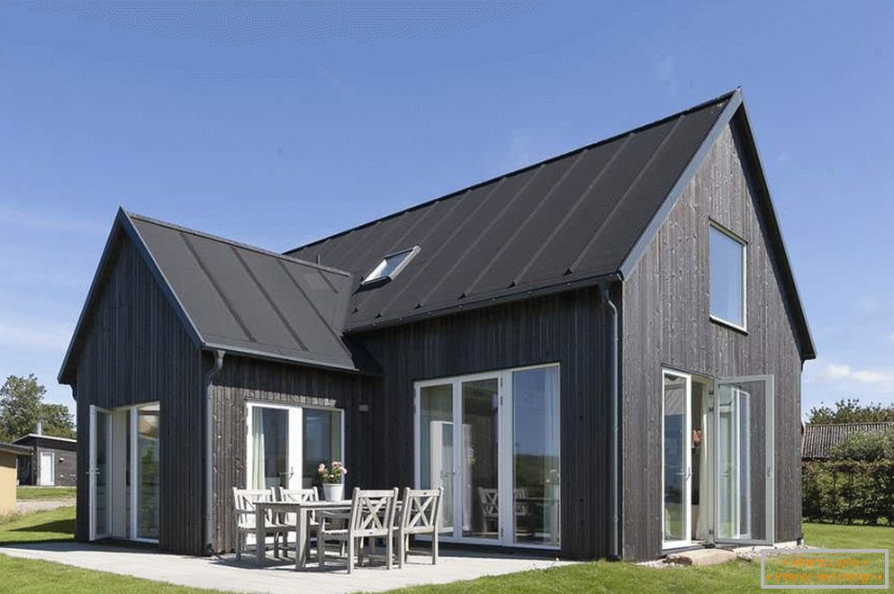 Una casa de campo en estilo escandinavo