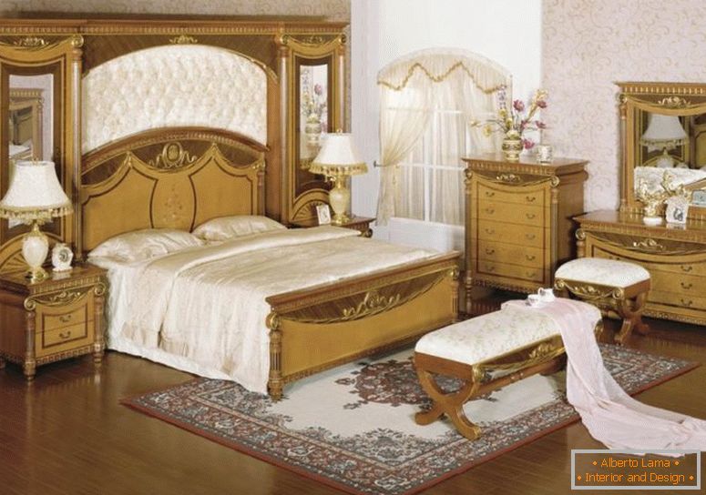 dormitorio-muebles-conjuntos-con-calidad-madera-dormitorio-idea-muebles-con-armarios-y-cajones de madera-también-con-vestidor-y-suelo laminado