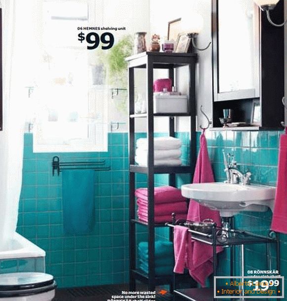 IKEA 2015 muebles para un baño pequeño