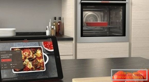 Las tendencias de la moda en el diseño de la cocina 2018 - tecnología inteligente