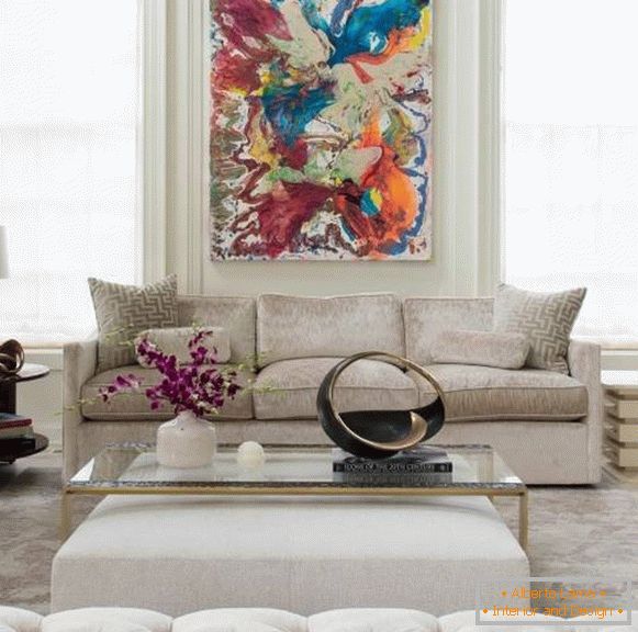 Sofás modernos con tapicería de terciopelo photo