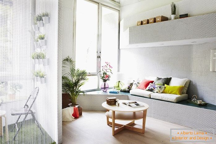Diseño de mosaico de un pequeño apartamento - фото 2