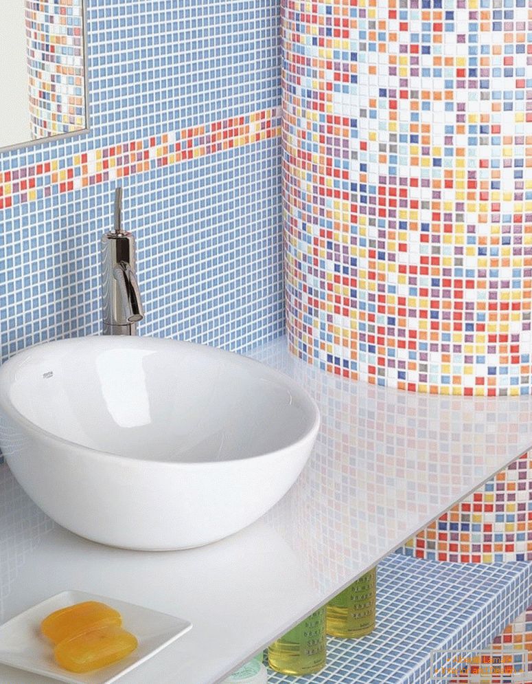 Mosaico para un baño - 100 fotos de ideas sobre cómo decorar
