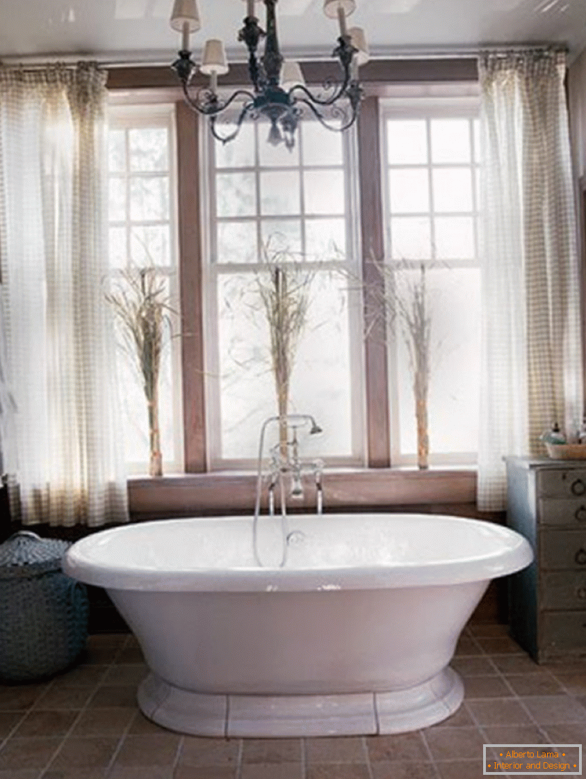 Cuarto de baño en estilo Art Nouveau