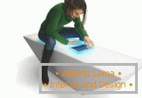 NunoErin: mobiliario interactivo que reacciona al tacto