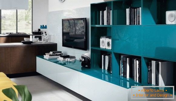 El concepto de combinar la cocina con la sala de estar